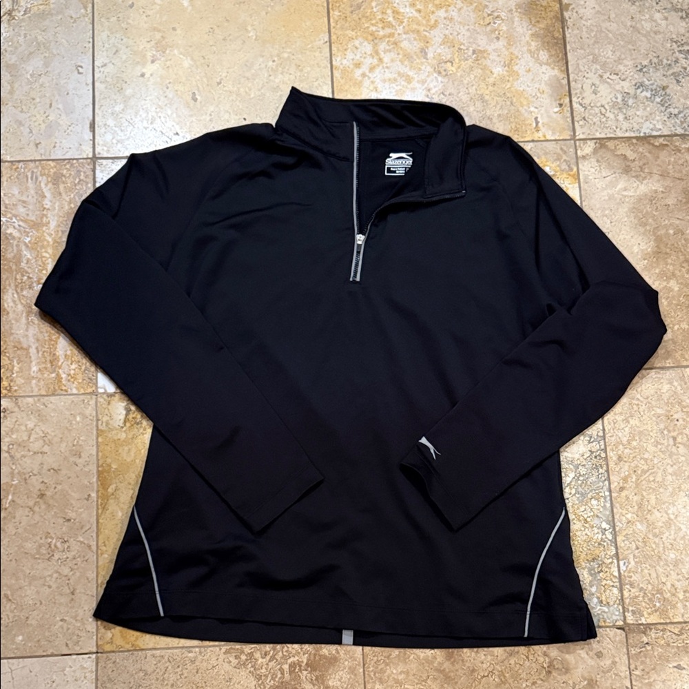 Slazenger Women's Black Quarter-Zip Tunic
